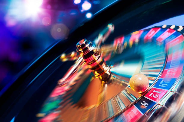 Live roulette table with dealer